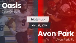 Matchup: Oasis  vs. Avon Park  2019