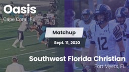 Matchup: Oasis  vs. Southwest Florida Christian  2020
