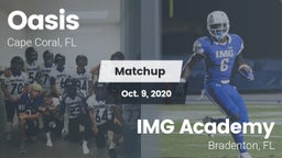 Matchup: Oasis  vs. IMG Academy 2020