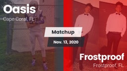 Matchup: Oasis  vs. Frostproof  2020