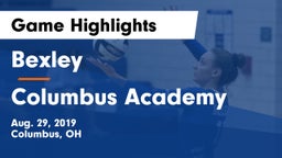 Bexley  vs Columbus Academy Game Highlights - Aug. 29, 2019