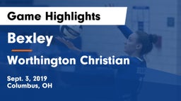 Bexley  vs Worthington Christian  Game Highlights - Sept. 3, 2019