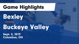 Bexley  vs Buckeye Valley  Game Highlights - Sept. 5, 2019