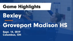 Bexley  vs Groveport Madison HS Game Highlights - Sept. 14, 2019