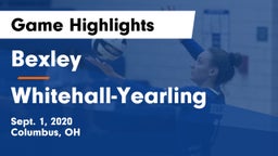 Bexley  vs Whitehall-Yearling Game Highlights - Sept. 1, 2020