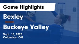 Bexley  vs Buckeye Valley Game Highlights - Sept. 10, 2020