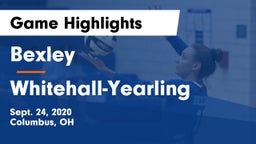 Bexley  vs Whitehall-Yearling Game Highlights - Sept. 24, 2020