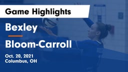 Bexley  vs Bloom-Carroll  Game Highlights - Oct. 20, 2021