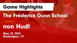 The Frederick Gunn School vs non Hudl Game Highlights - May 18, 2024