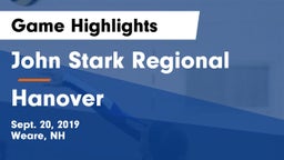 John Stark Regional  vs Hanover  Game Highlights - Sept. 20, 2019