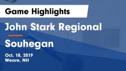 John Stark Regional  vs Souhegan  Game Highlights - Oct. 18, 2019