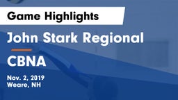 John Stark Regional  vs CBNA Game Highlights - Nov. 2, 2019