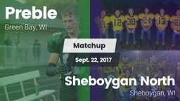 Matchup: Preble  vs. Sheboygan North  2017