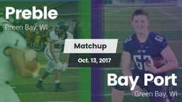 Matchup: Preble  vs. Bay Port  2017