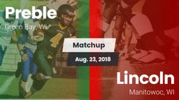 Matchup: Preble  vs. Lincoln  2018