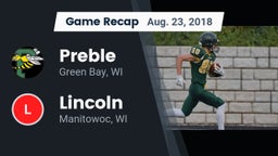 Recap: Preble  vs. Lincoln  2018