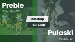 Matchup: Preble  vs. Pulaski  2018