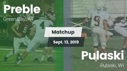 Matchup: Preble  vs. Pulaski  2019