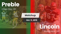 Matchup: Preble  vs. Lincoln  2019