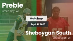 Matchup: Preble  vs. Sheboygan South  2020