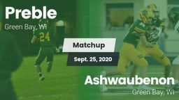Matchup: Preble  vs. Ashwaubenon  2020