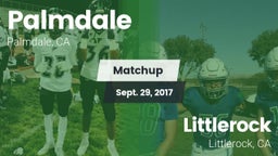 Matchup: Palmdale  vs. Littlerock  2017