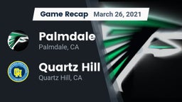 Recap: Palmdale  vs. Quartz Hill  2021