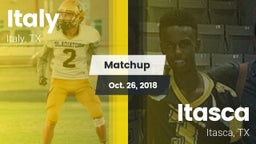 Matchup: Italy  vs. Itasca  2018