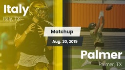 Matchup: Italy  vs. Palmer  2019