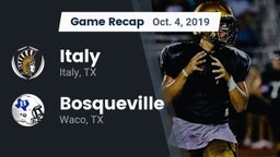 Recap: Italy  vs. Bosqueville  2019