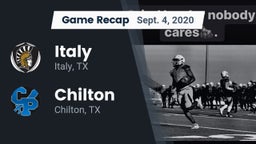 Recap: Italy  vs. Chilton  2020