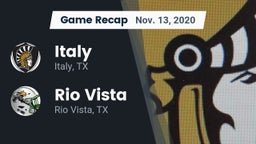 Recap: Italy  vs. Rio Vista  2020