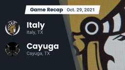 Recap: Italy  vs. Cayuga  2021