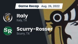 Recap: Italy  vs. Scurry-Rosser  2022