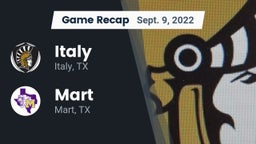 Recap: Italy  vs. Mart  2022