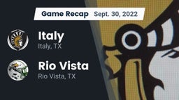 Recap: Italy  vs. Rio Vista  2022