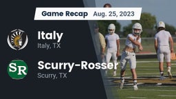 Recap: Italy  vs. Scurry-Rosser  2023