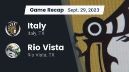 Recap: Italy  vs. Rio Vista  2023