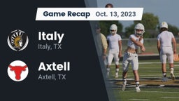 Recap: Italy  vs. Axtell  2023
