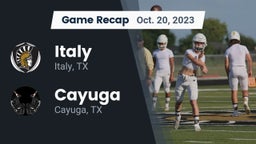 Recap: Italy  vs. Cayuga  2023