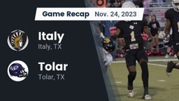 Recap: Italy  vs. Tolar  2023