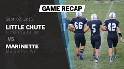 Recap: Little Chute  vs. Marinette  2016