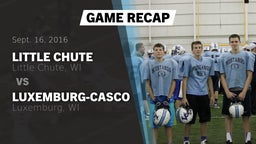 Recap: Little Chute  vs. Luxemburg-Casco  2016