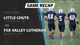 Recap: Little Chute  vs. Fox Valley Lutheran  2016