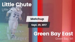 Matchup: Little Chute High vs. Green Bay East  2017