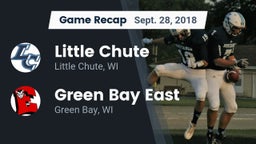 Recap: Little Chute  vs. Green Bay East  2018