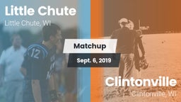 Matchup: Little Chute High vs. Clintonville  2019