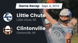 Recap: Little Chute  vs. Clintonville  2019