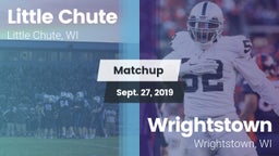 Matchup: Little Chute High vs. Wrightstown  2019