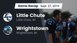 Recap: Little Chute  vs. Wrightstown  2019